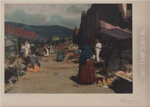 Mercado Milpa Alta. by Hugo Brehme