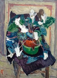 Cyclamen by Margaret Thomas