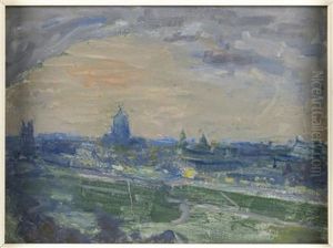 Princes Street, Evening by Margaret Thomas
