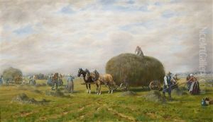 Hay Harvest by Desire Thomassin