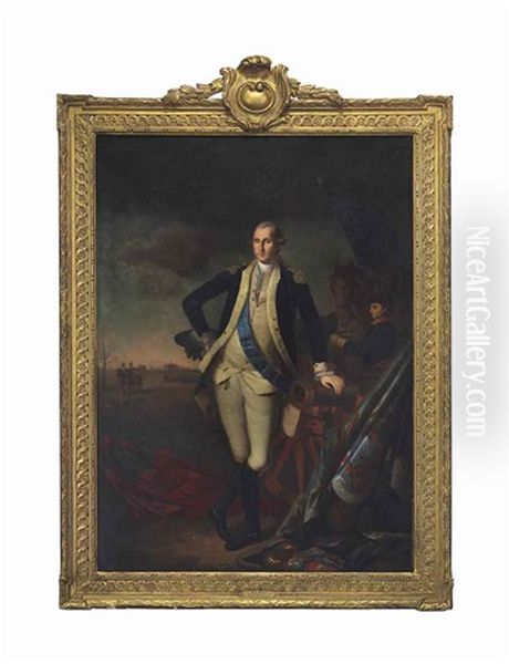 George Washington At Princeton (after Charles Willson Peale) - view 1