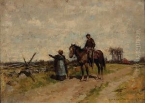 A Union Cavalryman Asking For Directions by Alfred Wordsworth Thompson