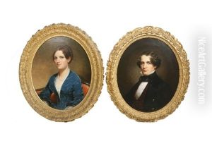 Portraits Of George G. And Penelope Williams Of Boston Portraits Of George G. And Penelope Williams Of Boston