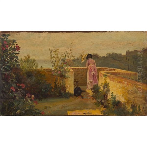 In A Genoese Garden - view 1