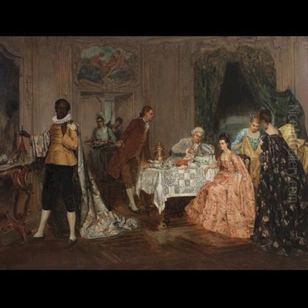 The Aristocratic Dinner Party - view 1