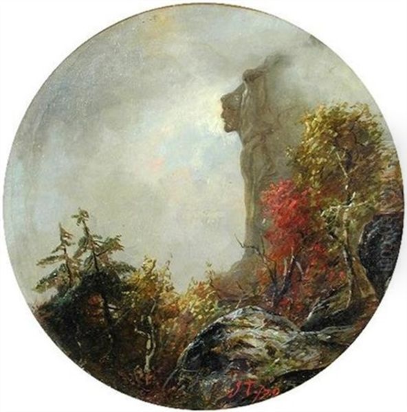 The Old Man Of The Mountains, New Hampshire - view 1