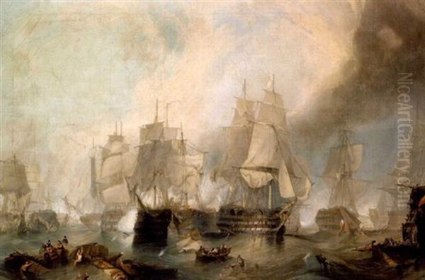 The Battle Of Trafalgar - view 1