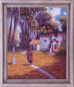Ruins On Sapaloe Island by Walter Whitcomb Thompson