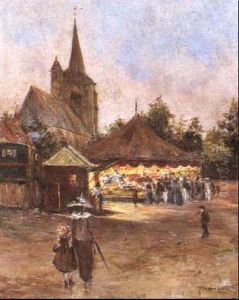 Le Manege Du Village by Henry Thompson-Lalande