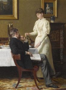 The Honeymoon by Carl Christian Frederik Jacob Thomsen