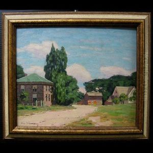 A Village Street by George Thomson