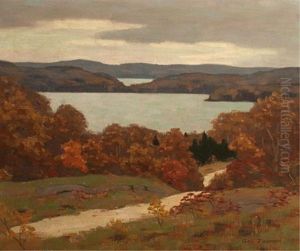 Autumn At Hall's Lake by George Thomson