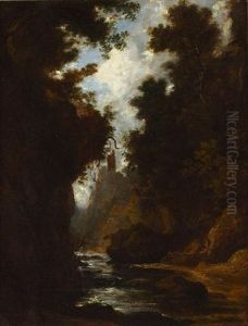 Hawthornden Castle by John Thomson