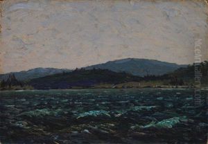 Sketch For Lake In Algonquin Park by Tom Thomson