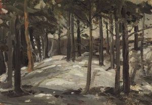 Woods In Winter by Tom Thomson