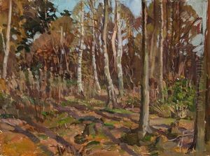 View Of Algonquin Park by Tom Thomson