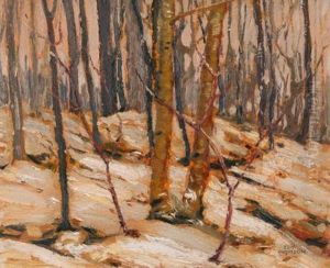Winter Sunset, Algonquin Park by Tom Thomson