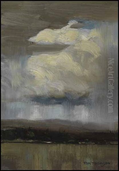 Landscape With Storm Clouds - view 1