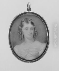 Portrait Of A Lady by William John Thomson