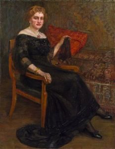 Portrat Einer Dame by Wilhelm Thoeny