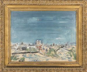 View Of Paris by Wilhelm Thoeny