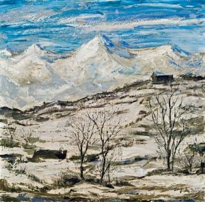 Winterlandschaft (pilatus Aus Richtung Weggis, Luzern)