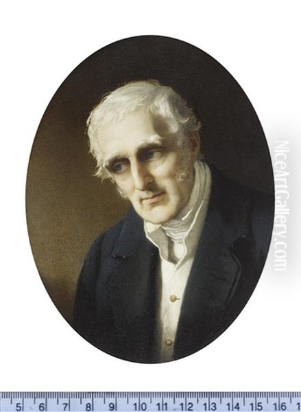 Field Marshal Arthur Wellesley, 1st Duke Of Wellington, Kg, Gcb, Gch, Pc, Frs (1769-1852), Wearing Blue Coat, White Waistcoat, Chemise And Stock - view 1