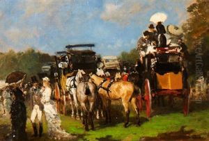 Bois De Boulogne by Otto Karl Kasimir Von Thoren