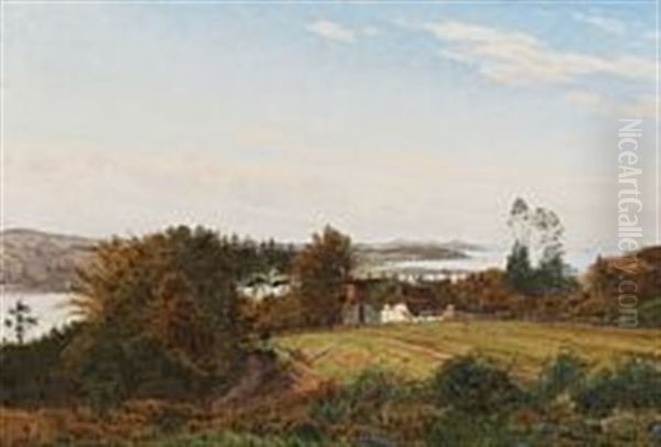 View From Svendborg With Thorseng In The Background - view 1