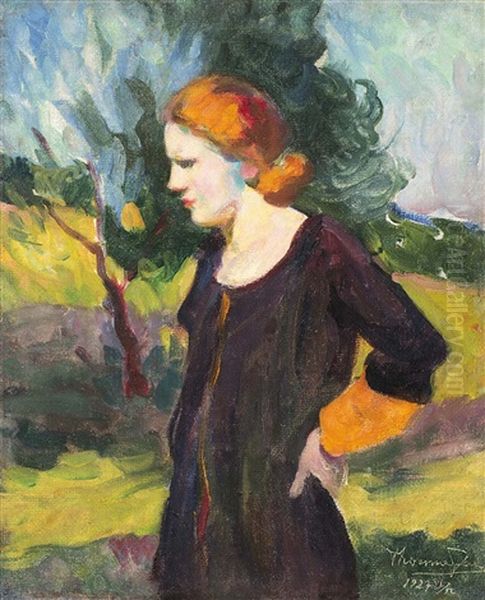 Red Haired Woman - view 1