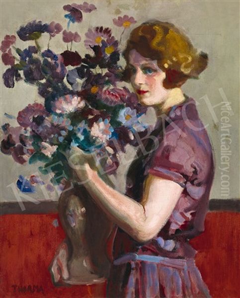 Young Girl (the Purple Dress) - view 1