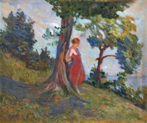 Woman On The Hillside Woman On The Hillside