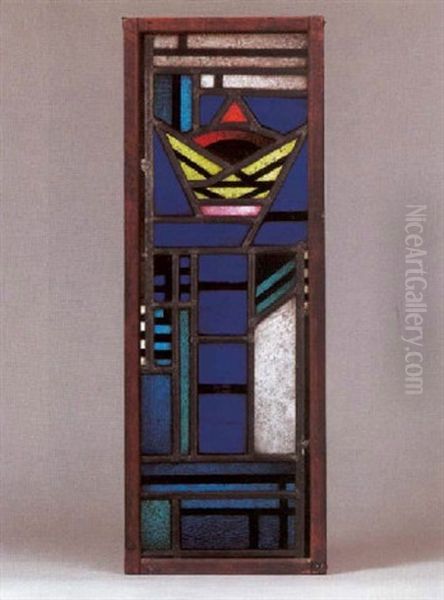 Glasfenster, Geometrisch - view 1