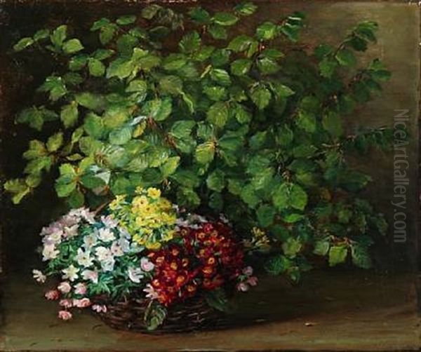 Flowers In A Basket - view 1