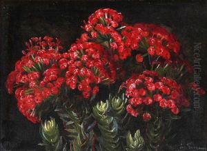 Rode Blomster by Emmy Thornam