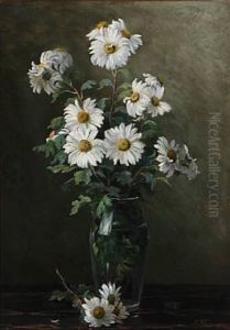 Still Life With Flowers In A Vase by Emmy Thornam