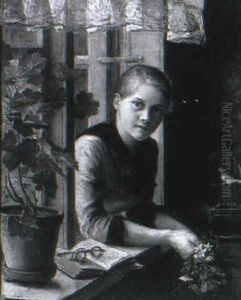 At The Window by Ludovica Thornam