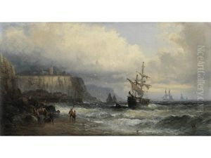 Cromer, Norfolk (+ Fishing Smacks Entering Gravesend; Pair)