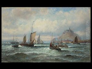 Die Mounts Bay-cornwall England by Charles Thornely