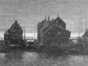 Docks, Early Morning by Charles Thornely