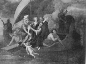 Aeneas Taking Leave Of Dido by Sir James Thornhill