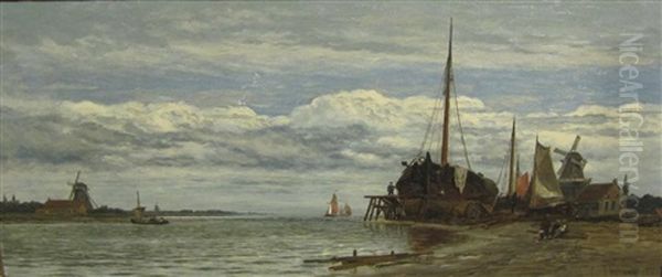 Dutch Beach Scene - view 1