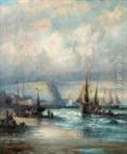 On Dover Bay by William (Anslow) Thornley