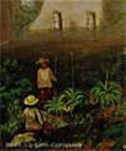 The Temple (+ The Pyramid; Pair) by Thomas Bangs Thorpe