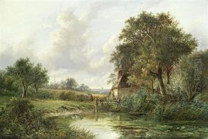 View Near Leamington by Joseph Thors