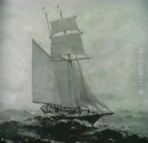 Full And By - Topsail Sch. Yacht Gression by Lars Thorsen