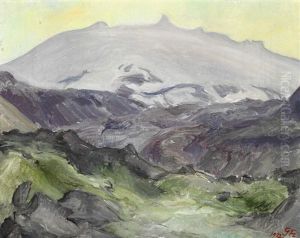 Snaefellsjokull, Iceland by Gudmundur Thorsteinsson