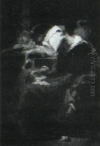 Asleep On Duty by Henry Joseph Thouron