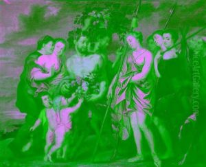 The Triumphant Return Of Diana And Bacchus by Theodor Van Thulden