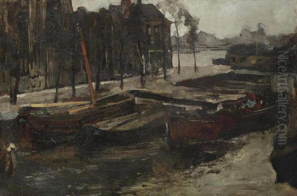 The Kalkmarkt In Winter - view 1